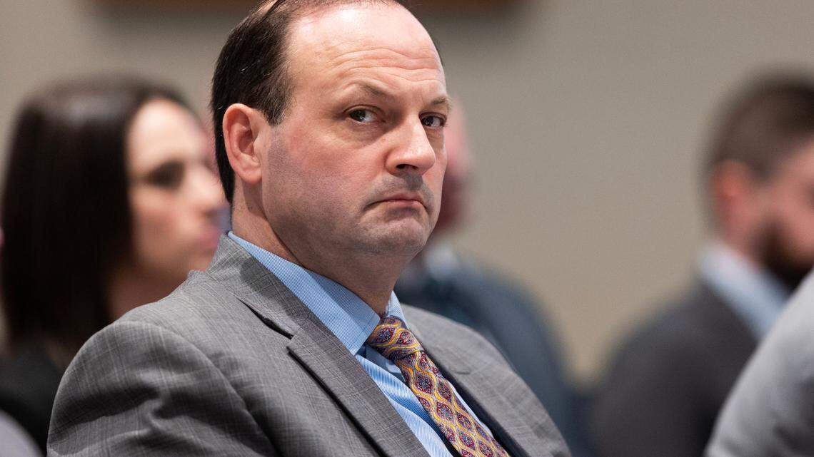 Attorney General Alan Wilson is suing manufacturers of forever chemicals over contamination in South Carolina. March 1, 2023. Joshua Boucher/The State/Pool