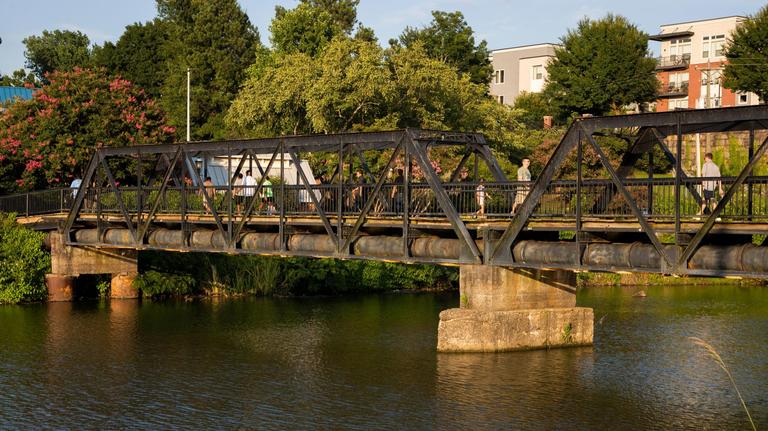 Soon, you could get from Columbia’s Riverfront Park to island oasis on foot. What to know