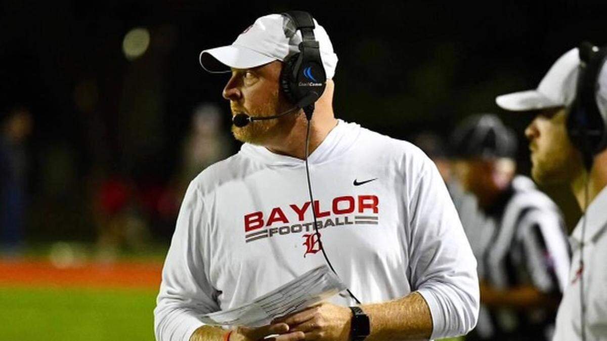 Erik Kimrey left South Carolina after just one season to become the head coach at the Baylor School in Chattanooga, TN.