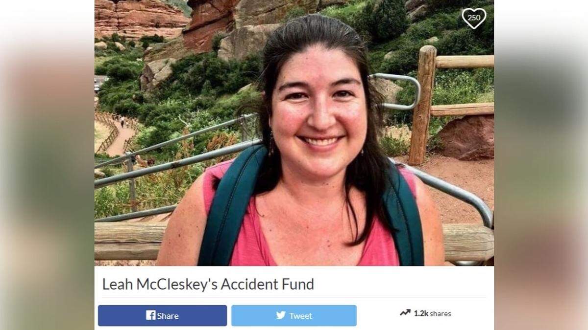 From McCleskey's GoFundMe crowd sourcing fund