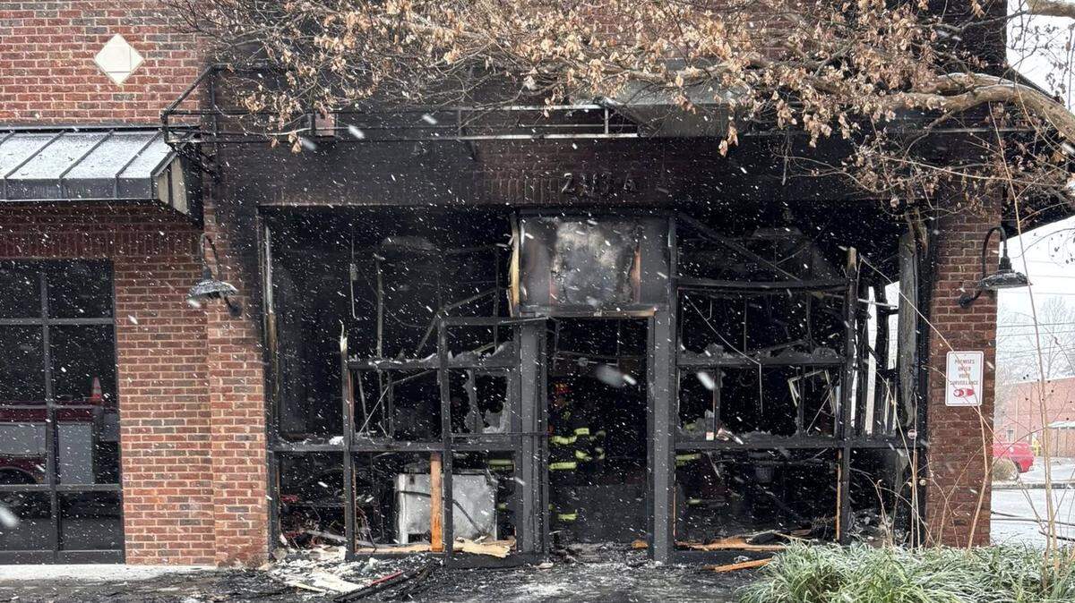 The Hibachi Express restaurant on North Beltline Boulevard in Forest Acres near Columbia was burned in a fire on Jan. 31, 2026.