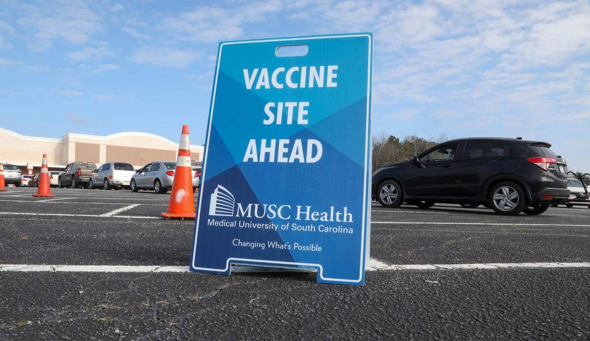 A mobile vaccination clinic in Barnwell provided about 400 coronavirus vaccines to people who preregistered for the event on Wednesday, Feb. 10, 2021.
