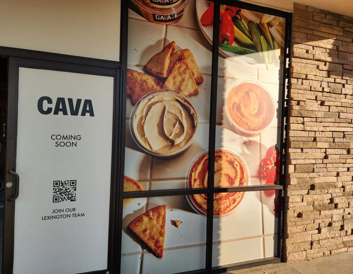 The Zoes Kitchen location at 5166 Sunset Blvd. in Lexington has closed, but work is underway to change the spot to a Cava restaurant.