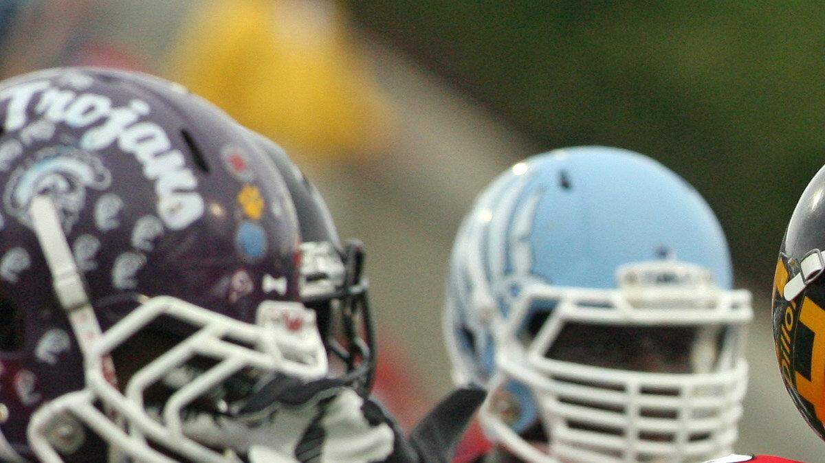 Joe Blue of Dillon High in the Shrine Bowl of the Carolinas