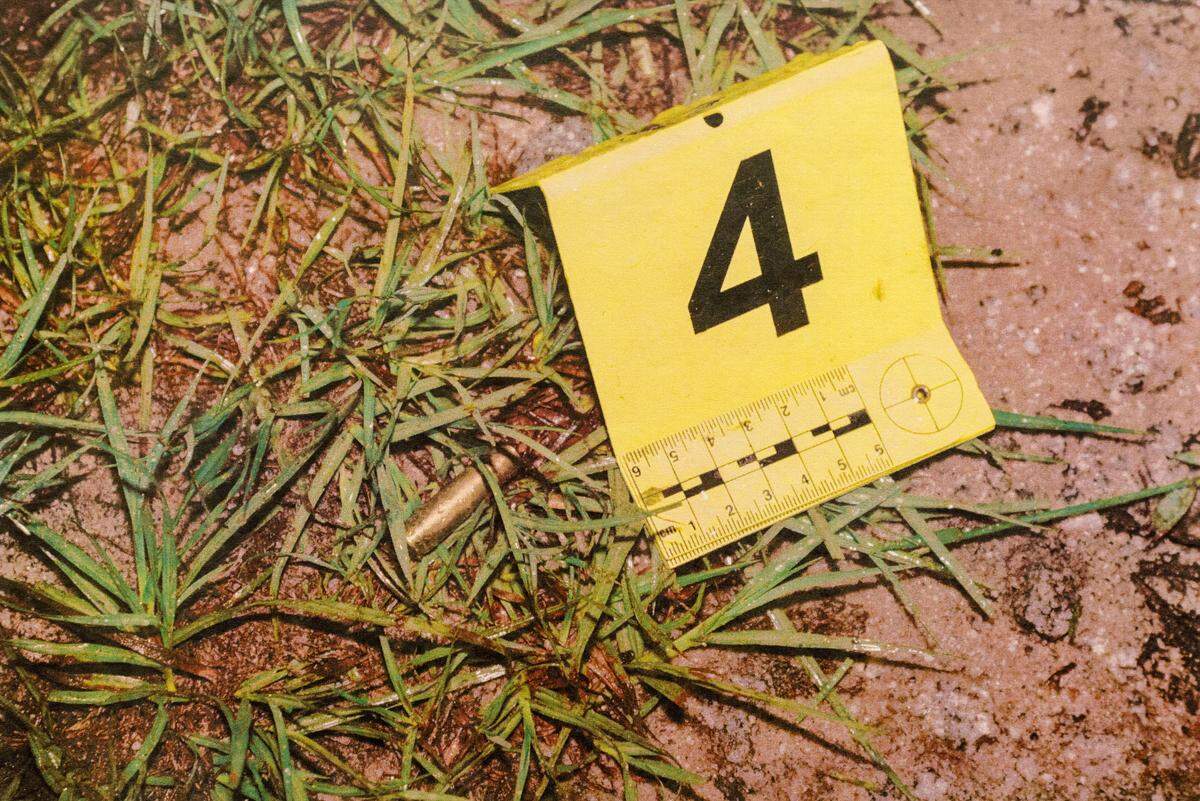 States evidence presented in the Alex Murdaugh trial Friday Jan. 27, 2023 at the Colleton County Courthouse in Walterboro. Grace Beahm Alford/The Post and Courier/Pool