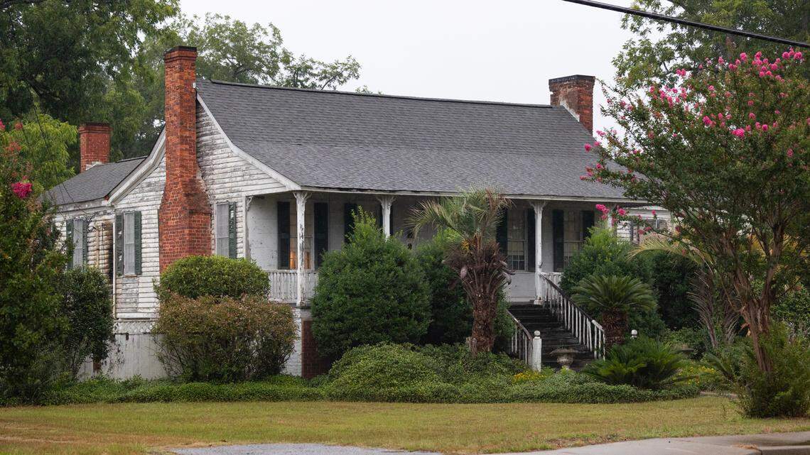 The Boozer-Harmon house, also known as the Lemuel Boozer House, on Main Street in Lexington, South Carolina on Thursday, August 3, 2023. The home is listed in the U.S. National Register of Historic Places.