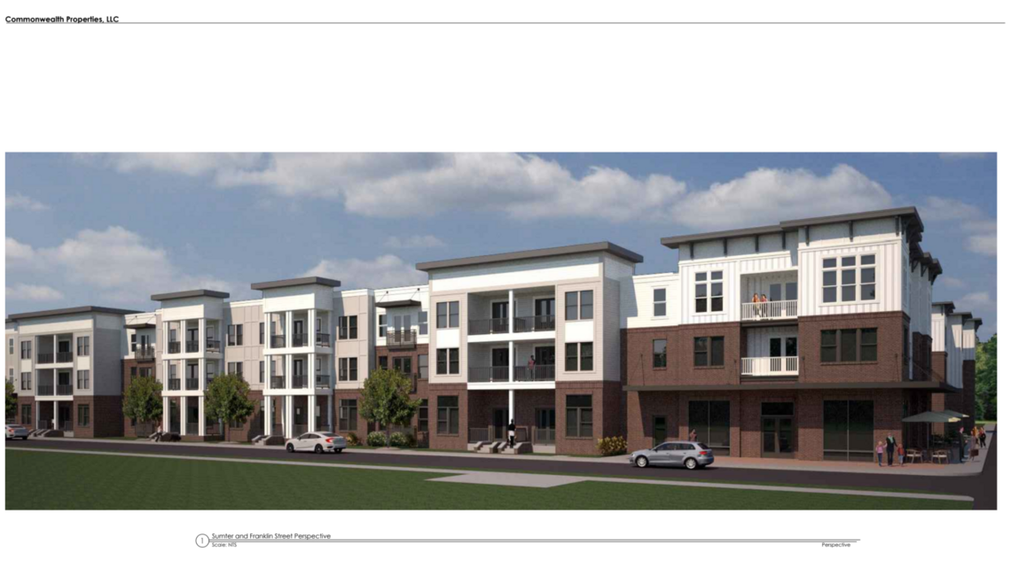 There’s a new plan for a lot in Columbia with a controversial past — luxury apartments