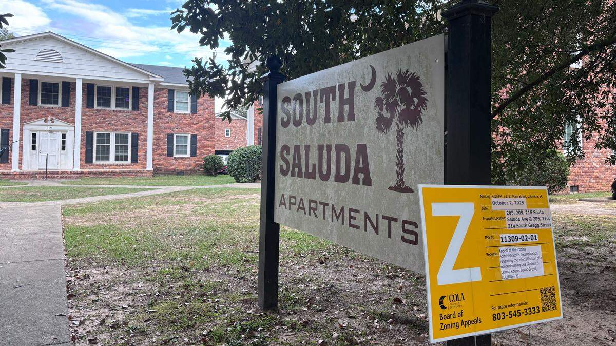 The city of Columbia has ordered the new owners of the South Saluda Apartments in the Hollywood-Rose Hill neighborhood to stop work on the property for not acquiring a building permit.