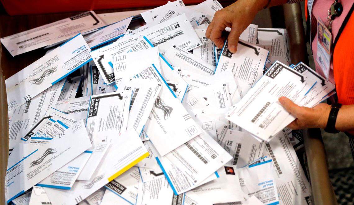 Mail-in absentee ballots