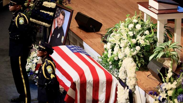 Photos: Columbia Police Officer Christopher DeLong honored at funeral.