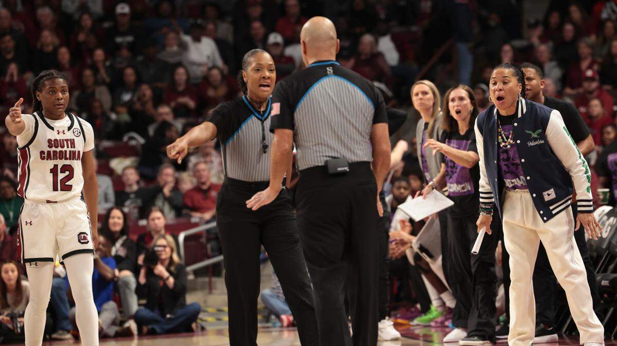 South Carolina head coach Dawn Staley expects officials to call a tight game Friday when the Gamecocks host LSU.