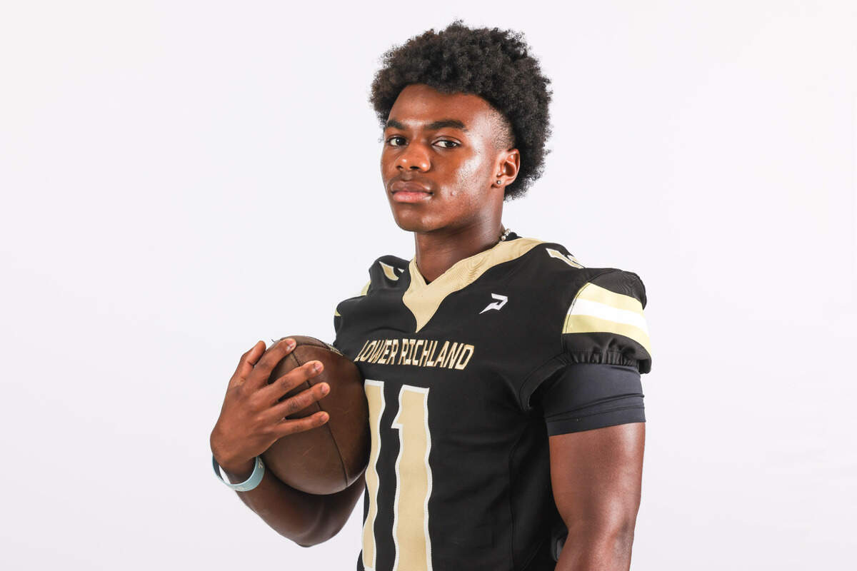 Solomon Kelson of Lower Richland is seen during media day on Friday, July 11, 2025.