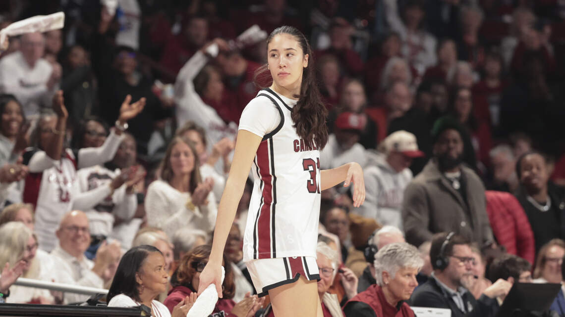 South Carolina’s Alicia Tournebize injured while practicing with French team