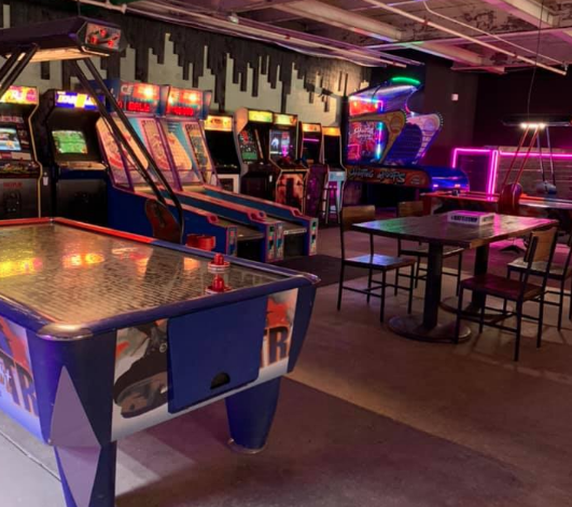 PInky’s Revenge, an old school arcade, recently opened in Taylors Mill.