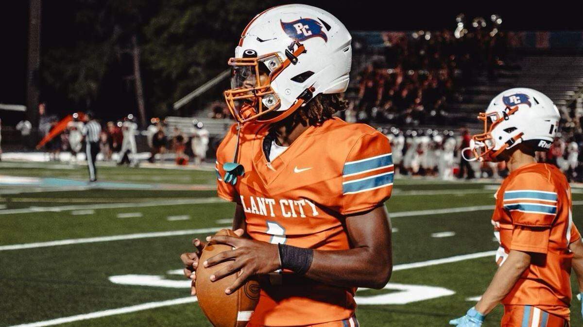 Clemson 2025 QB signee Chris Denson at Plant City (Fla.) High School