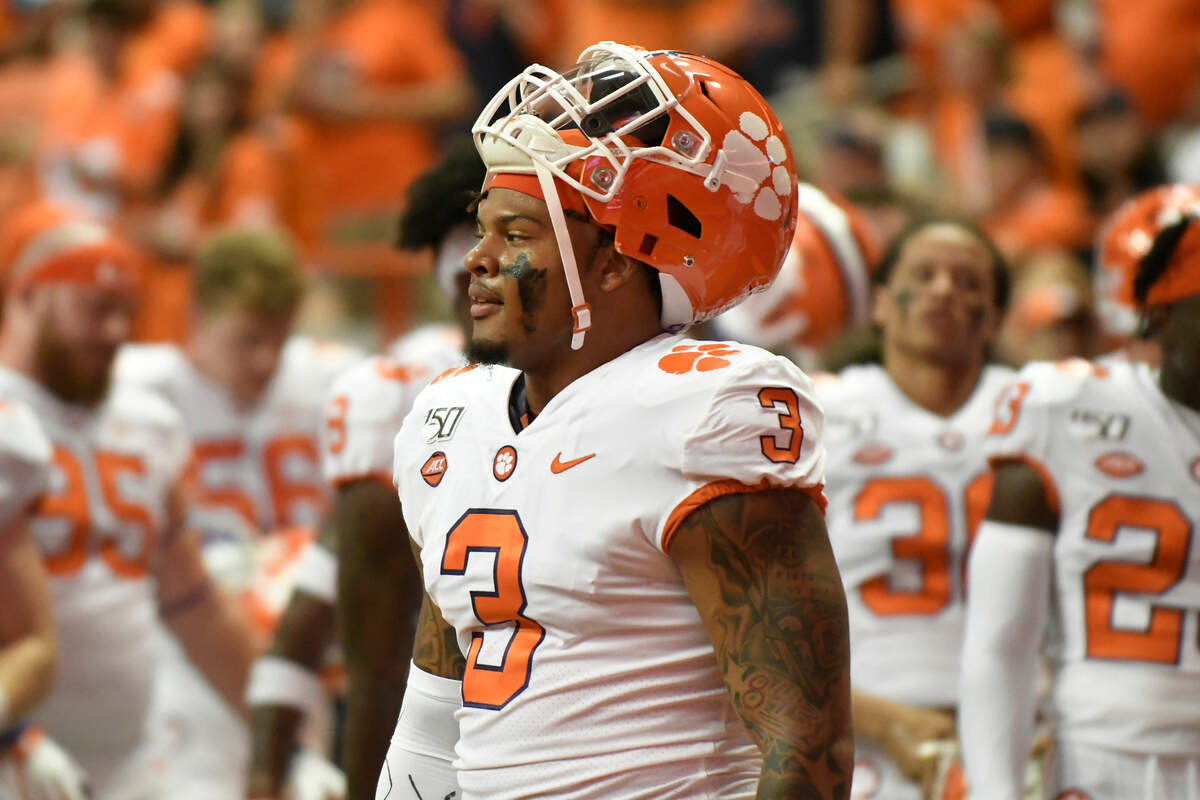 Clemson defensive end Xavier Thomas had a pair of sacks last season.