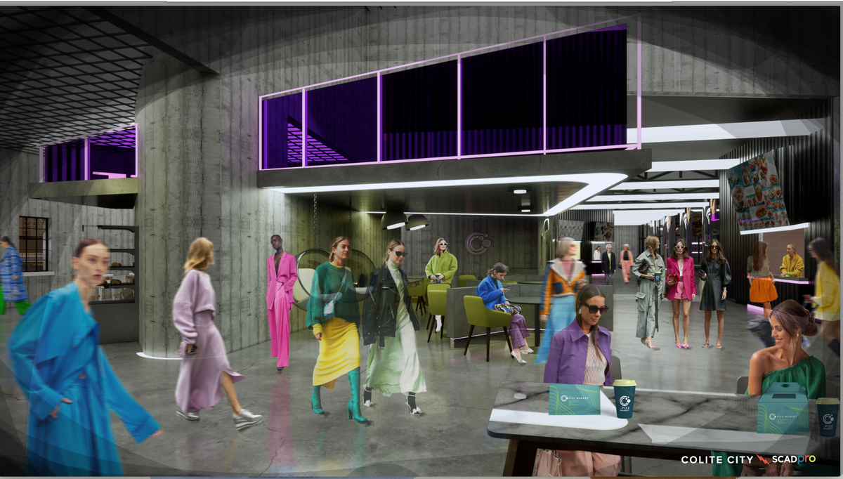 Rendering of the proposed Colite City development