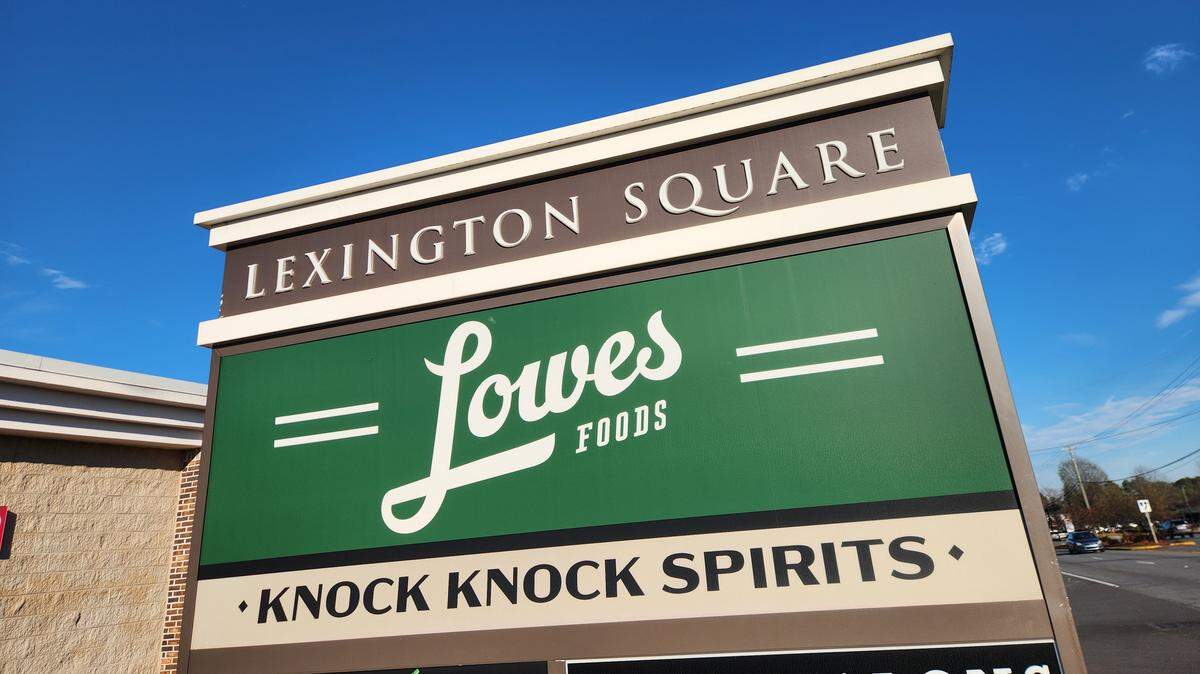The Lexington Square shopping center on Sunset Boulevard in Lexington, SC.