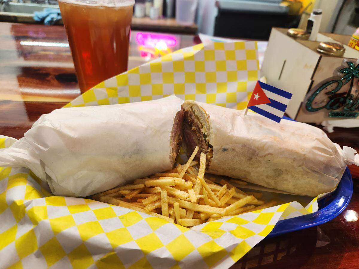 The Cuban sandwich at Caribe Cuban Cafe in West Columbia.