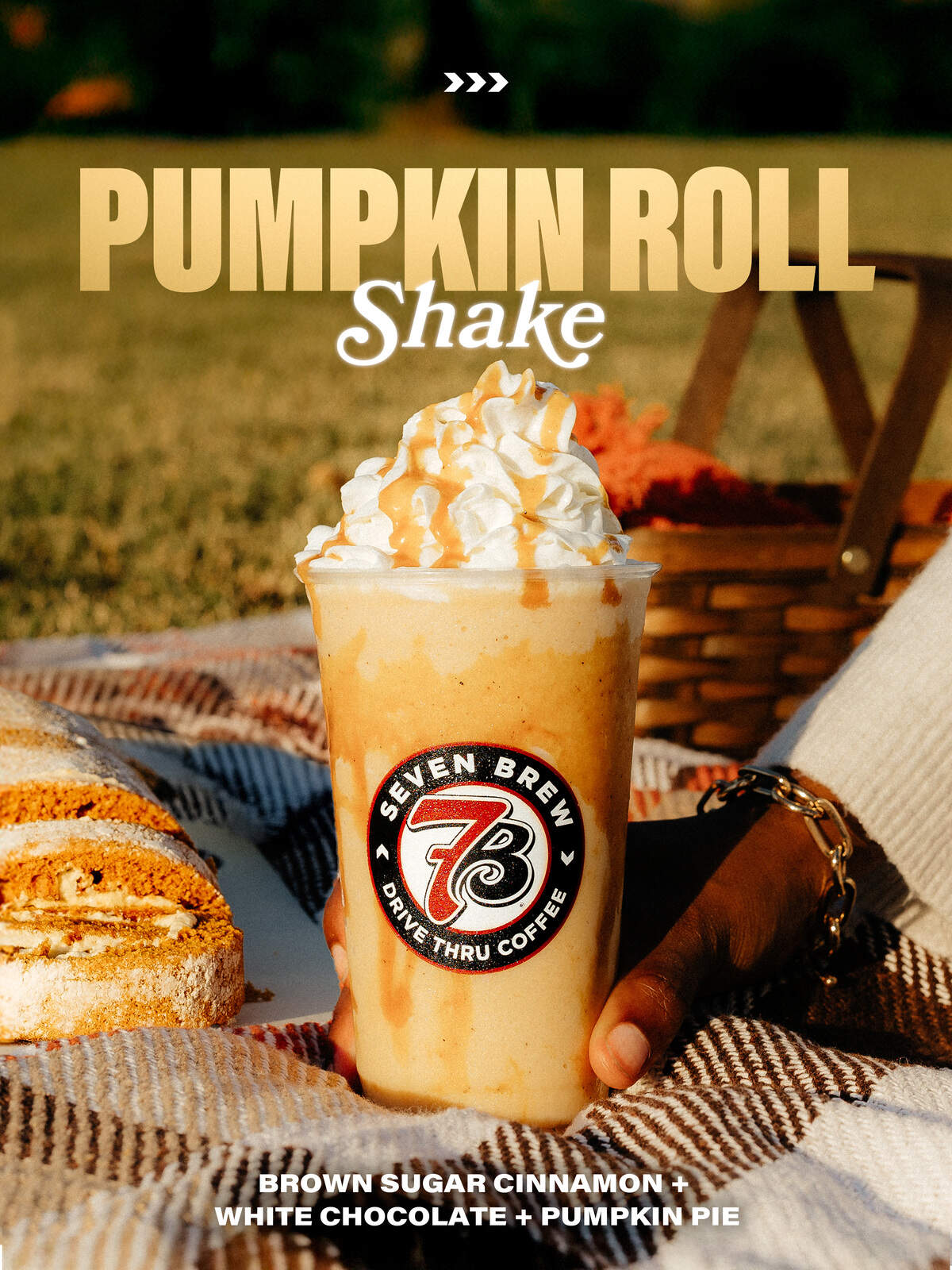 Coffee chain 7 Brew is adding pumpkin beverages for the fall, beginning in September.