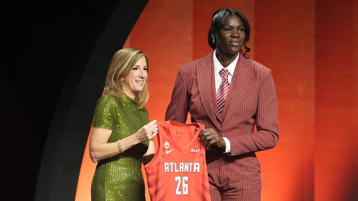 Madina Okot selected by Atlanta Dream in first round of 2026 WNBA Draft