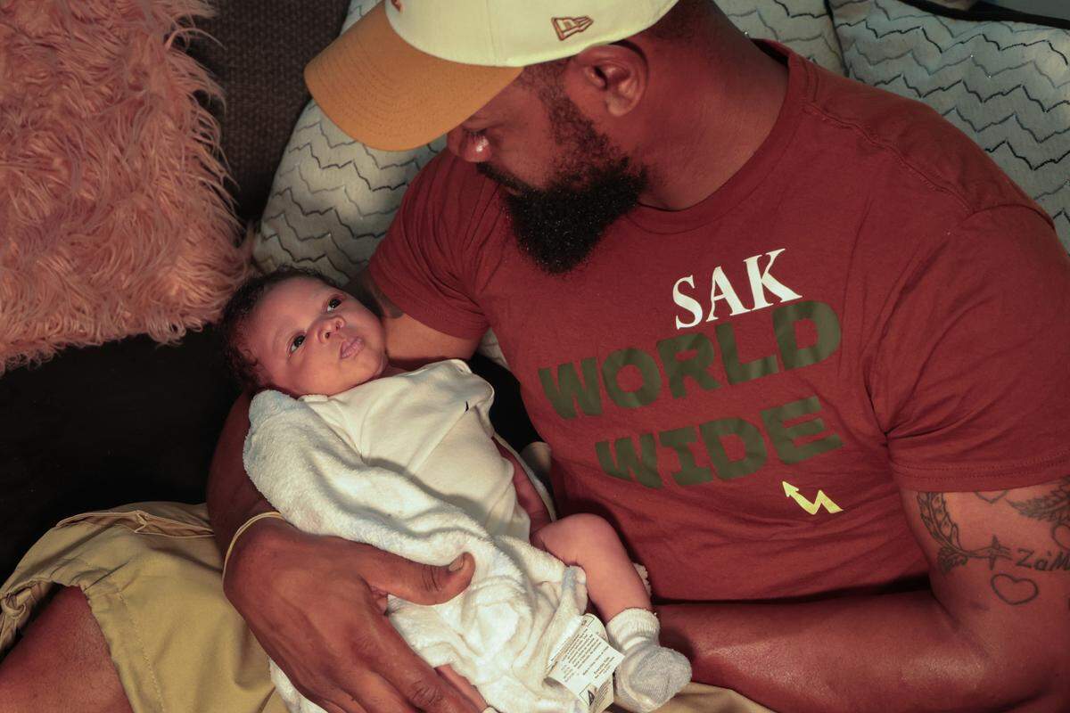 Demetris Summers wanted to name his son Demetris Summers Jr. The family went with King Demetris Terrell Summers.