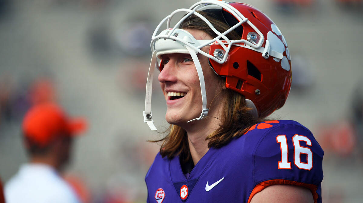 Trevor Lawrence will wear No. 16 for Clemson in 2018.