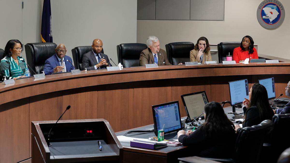 The Richland County Council meets on Tuesday, Feb. 6, 2024.