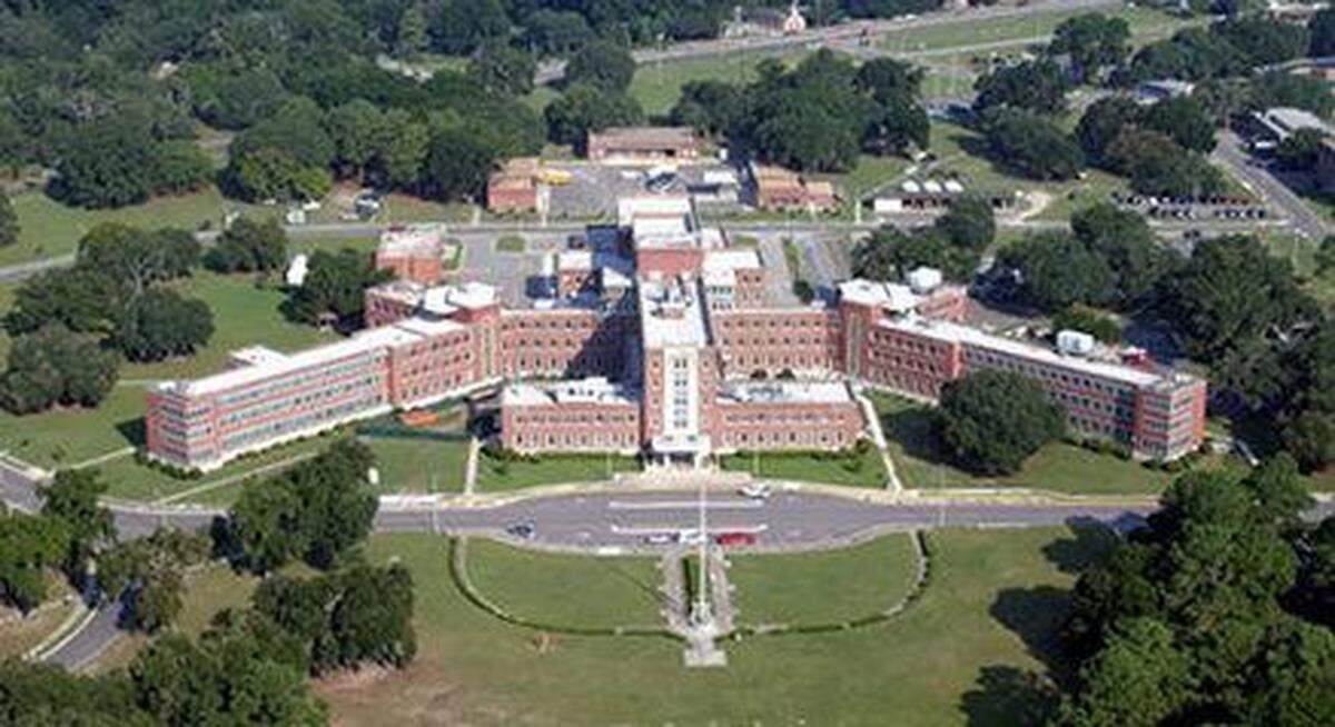 Naval Hospital Beaufort in Port Royal.