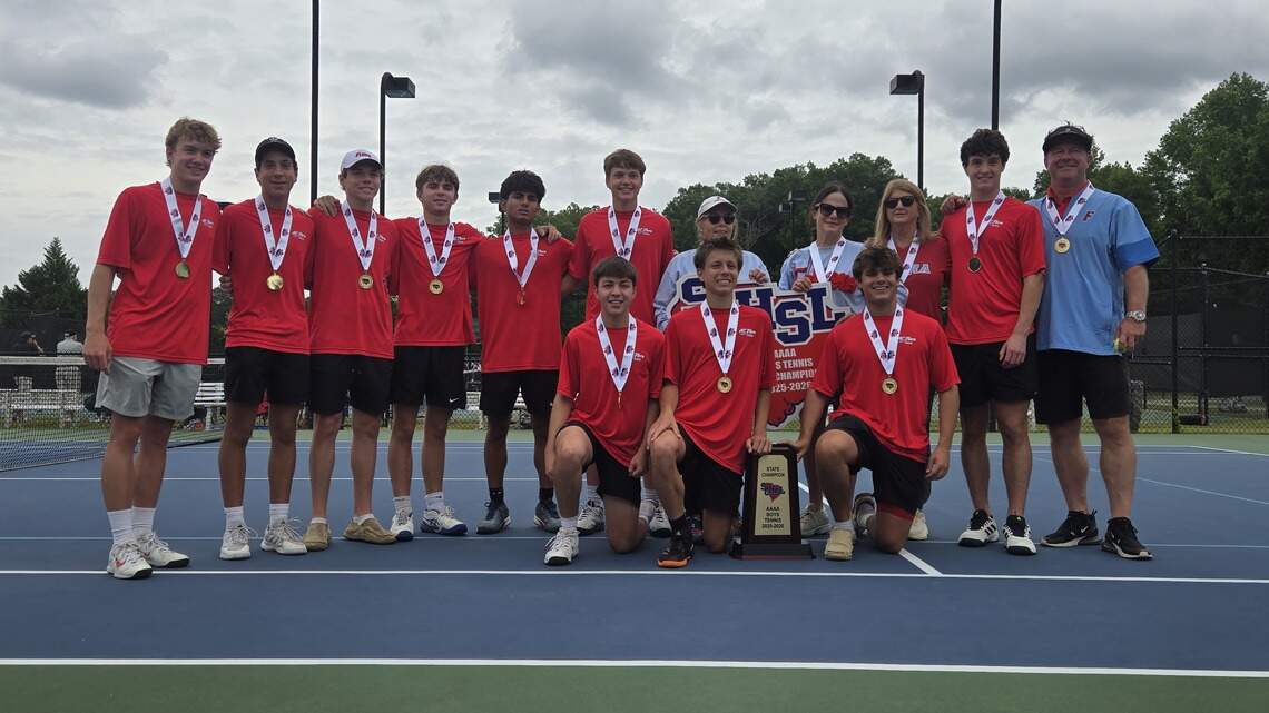 ‘Super sweet’: AC Flora boys complete championship tennis sweep