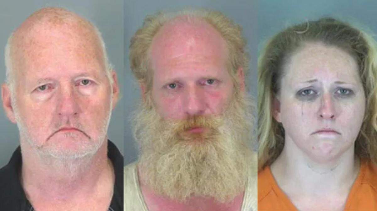 From left, Eddie Woody, Ernest Woody, and Brandy Ramos