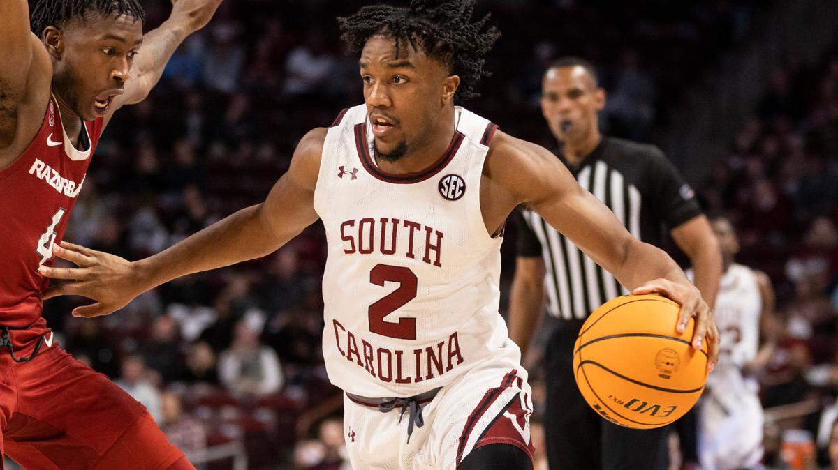 South Carolina Gamecocks guard Chico Carter Jr.