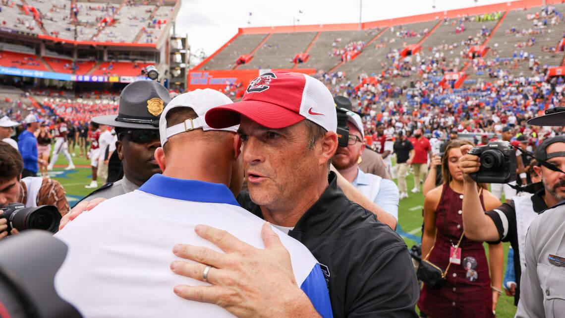 What Shane Beamer said after South Carolina’s upset win over No. 16 Florida