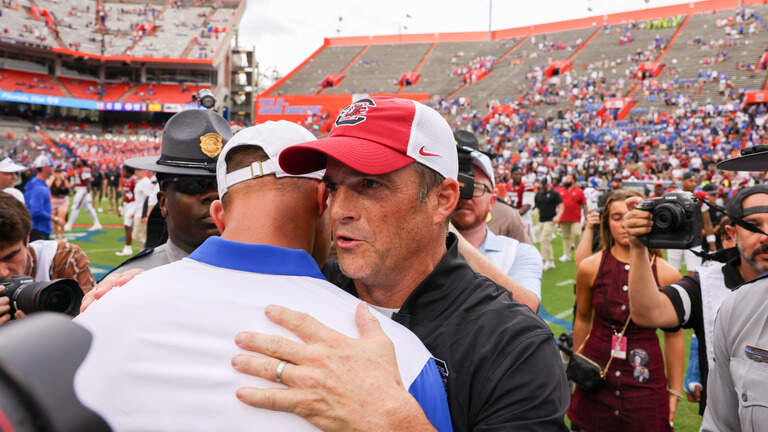 What Shane Beamer said after South Carolina’s upset win over No. 16 Florida