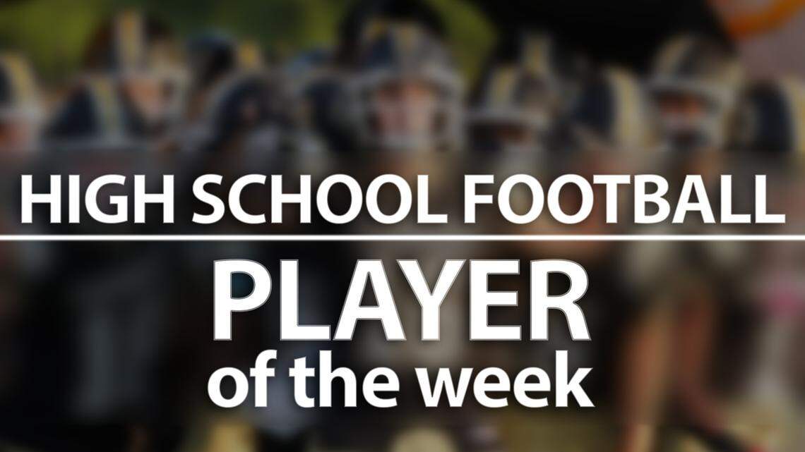 The weekly high school player of the week poll.