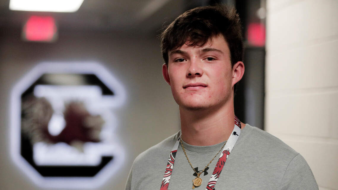 Oscar Delp ‘definitely felt the love’ during visit to South Carolina