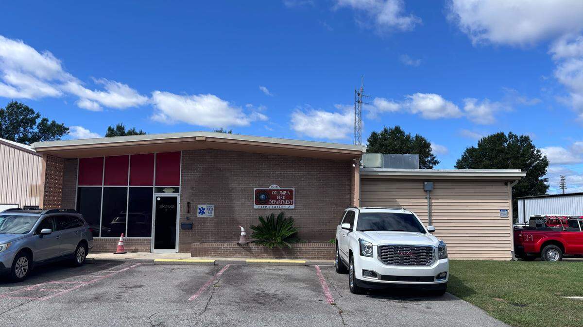 The existing Columbia-Richland Fire Department Station No. 2 is located on Ferguson Street, a small road sometimes locked by backed-up vehicles on Assembly Street while trains pass through.