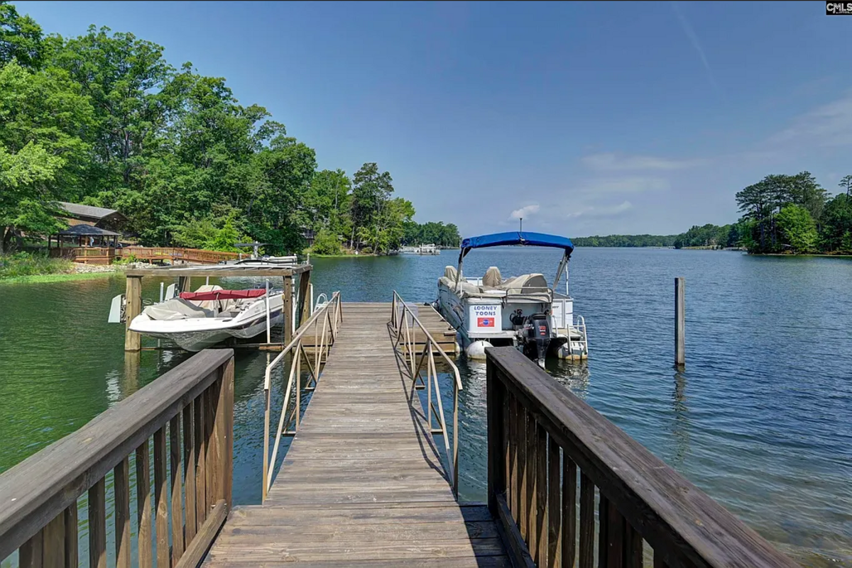 The house at 520 Sail Point Way on Lake Murray near Irmo is for sale for $3.7 million.