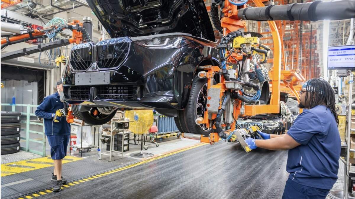 BMW Group Plant Spartanburg. Assembly BMW X3 BMW