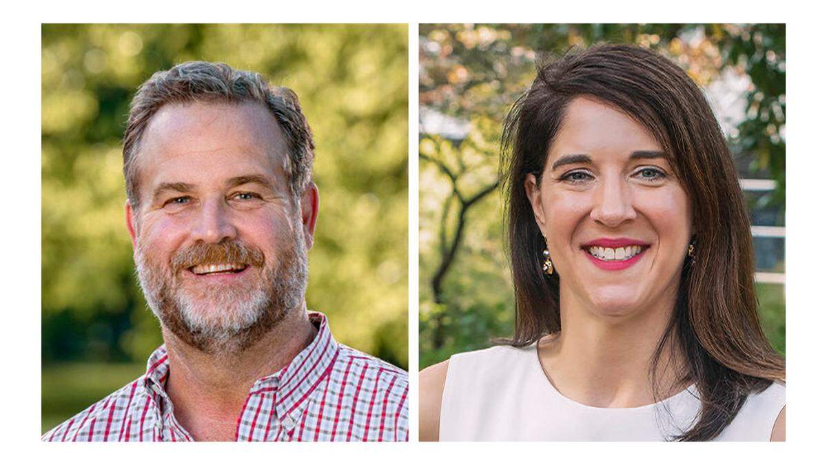 Kirkman Finlay and Heather Bauer composite