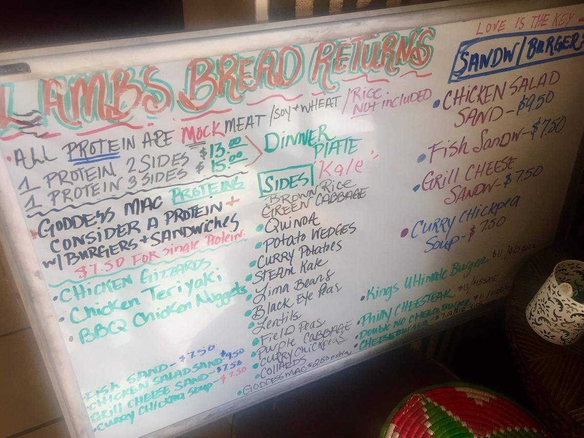 One of the oldest and best-known names in vegan eating in Columbia, Lamb’s Bread cafe has been revived on River Drive.