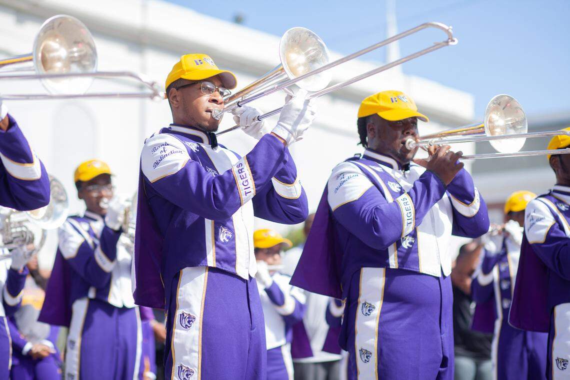 Benedict College’s homecoming parade in 2019.