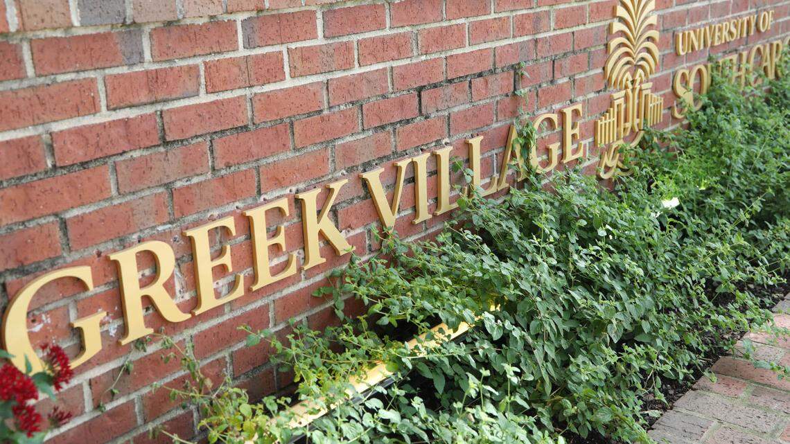 The Greek Village at The University of South Carolina. 8/27/20