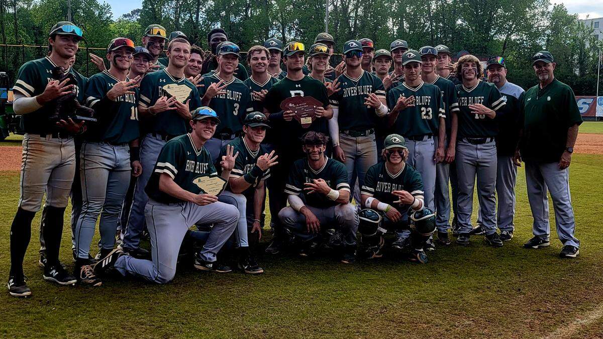 River Bluff baseball team won its third straight Forest Acres Classic on Thursday, April 13, 2023.