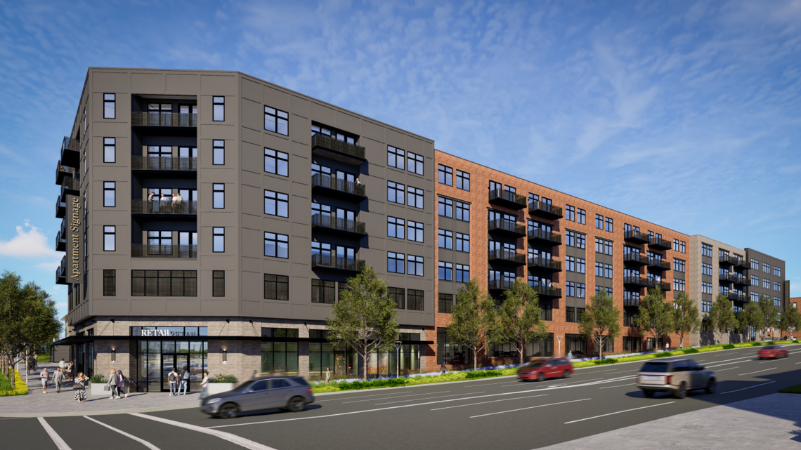 Nearly 200 more apartments in Columbia’s Vista are permits away from reality