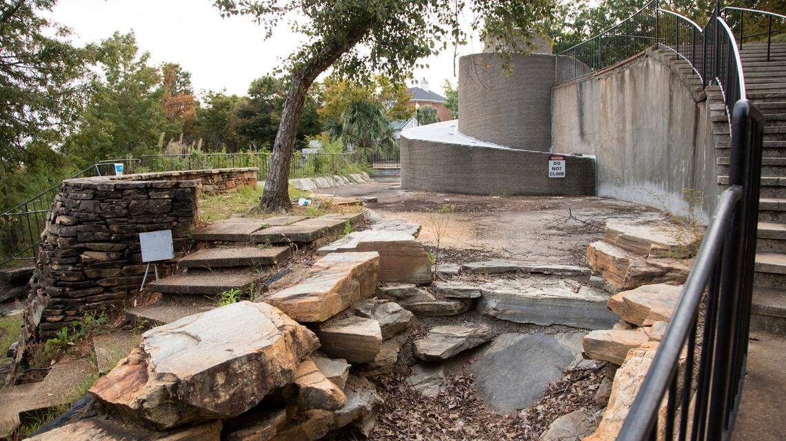 Finlay Park in downtown Columbia, South Carolina on Thursday, September 1, 2021. 