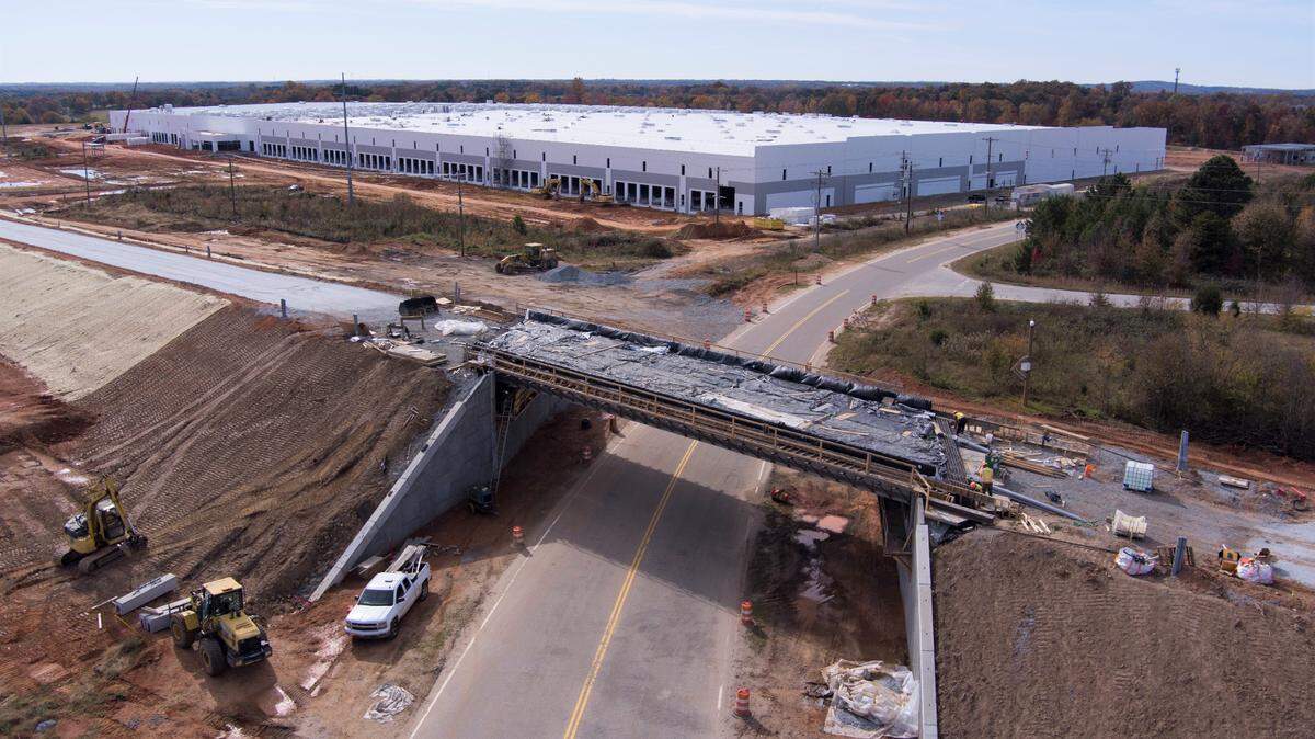 BMW will expand its logistics operations to a new building being developed across Interstate 85 from the South Carolina plant.