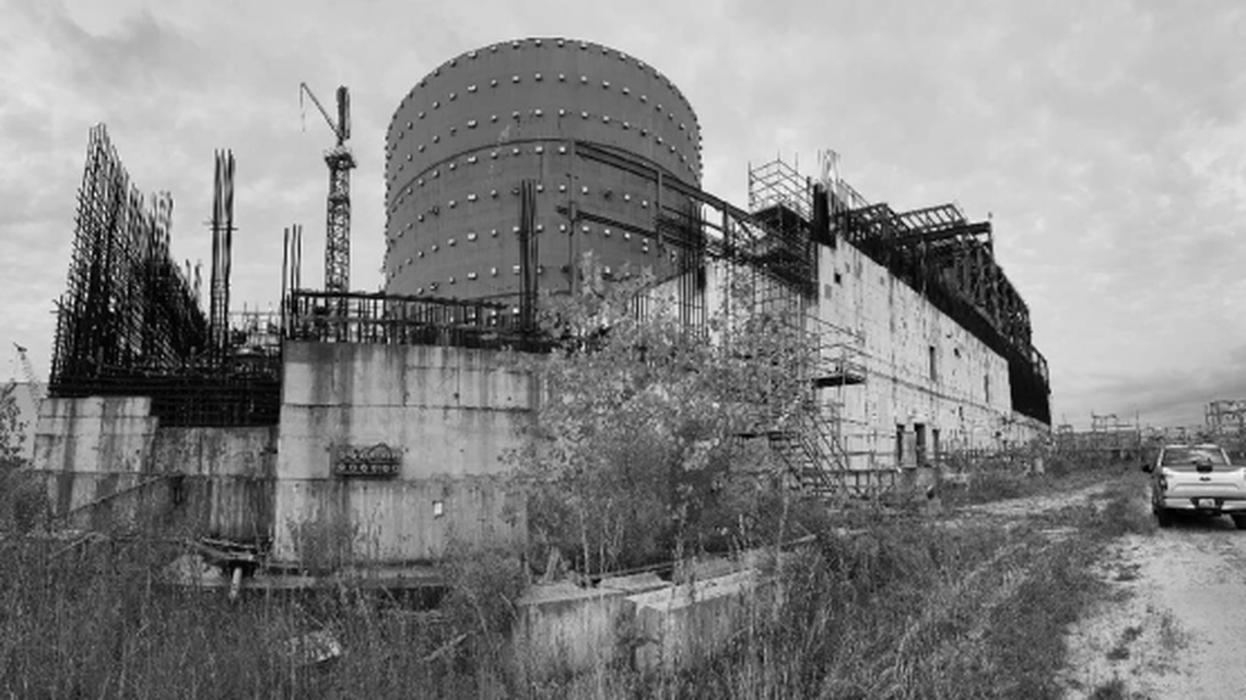 Partially finished nuclear project in Fairfield County, S.C. Efforts are underway to restart the failed project to build two additional reactors. Government rules changes may help the project gain approval sooner.