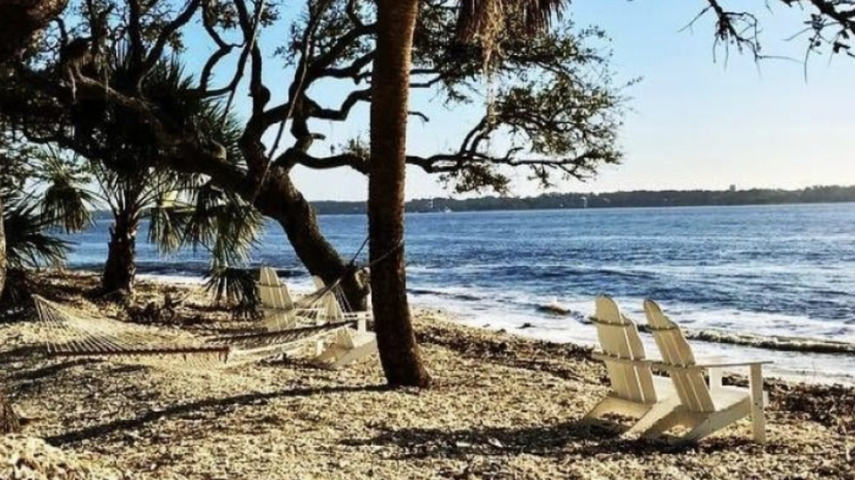 Daufuskie Island is located between Hilton Head and Savannah and is accessible only by boat.