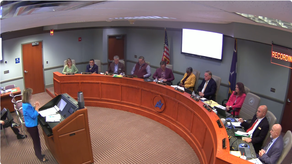 The Anderson School District 5 board of trustees meet on February 17, 2026